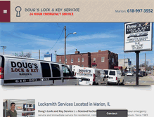 Tablet Screenshot of dougslockandkey.com